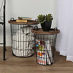 Kate and Laurel Tenby 2-Piece Accent Table Set