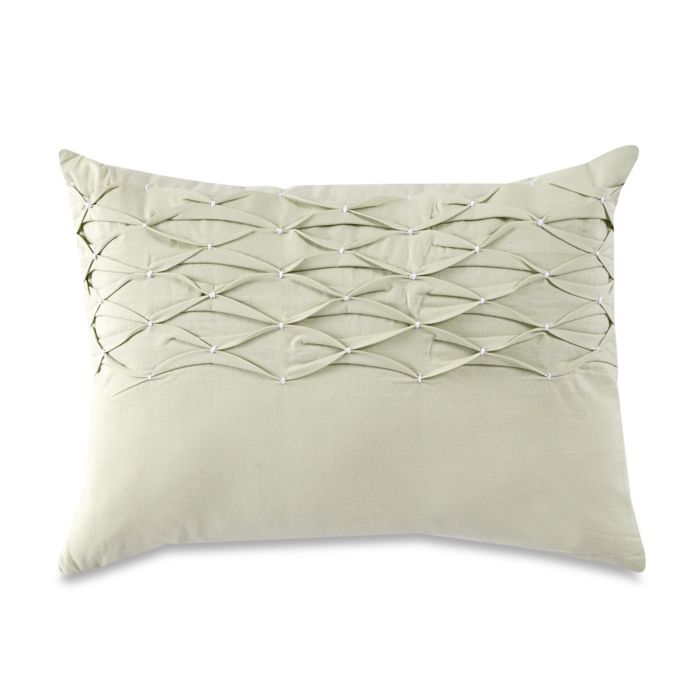 Barbara Barry Euphoria Ribbons Oblong Throw Pillow in Spring | Bed Bath ...