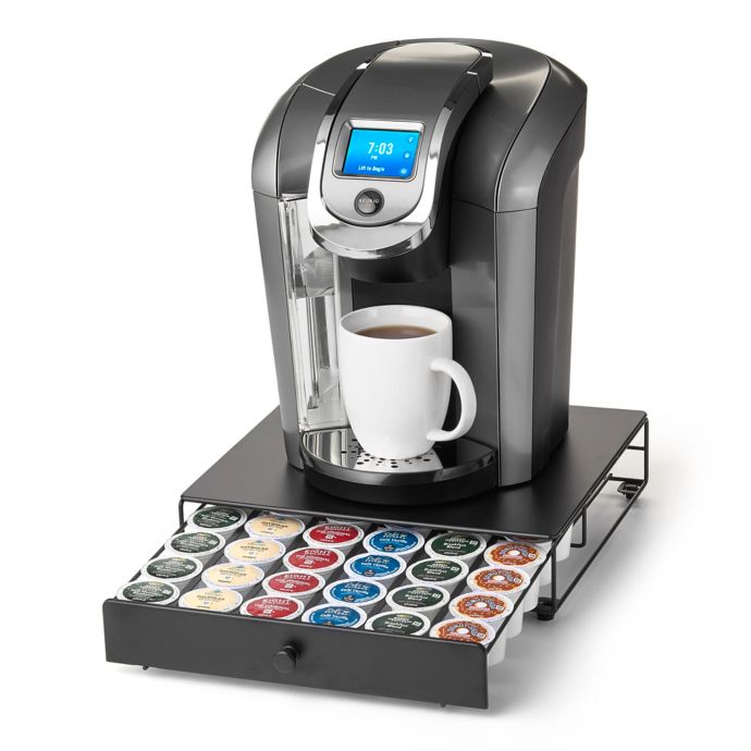 "Keurig Brewed" Under the Brewer 36 KCup Capacity Rolling Drawer by