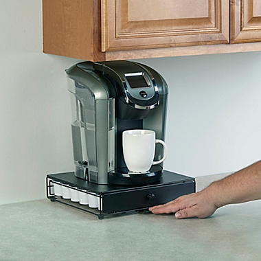 "Keurig Brewed" Under the Brewer 36 K-Cup Capacity Rolling Drawer by Nifty&trade;. View a larger version of this product image.