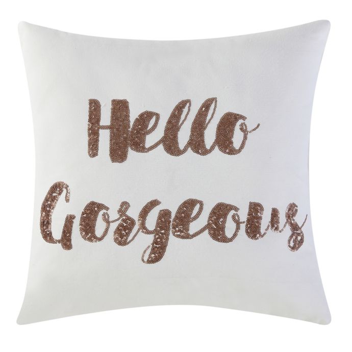 hello gorgeous pillow hobby lobby