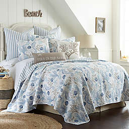 Sag Harbor Twin Reversible Quilt in Blue