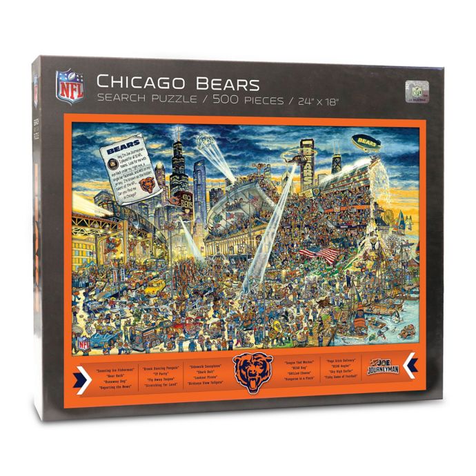 NFL Chicago Bears 500-Piece Find Joe Journeyman Puzzle ...