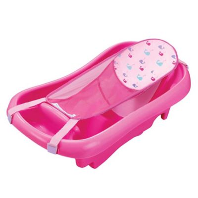 fisher price baby bath tub pink