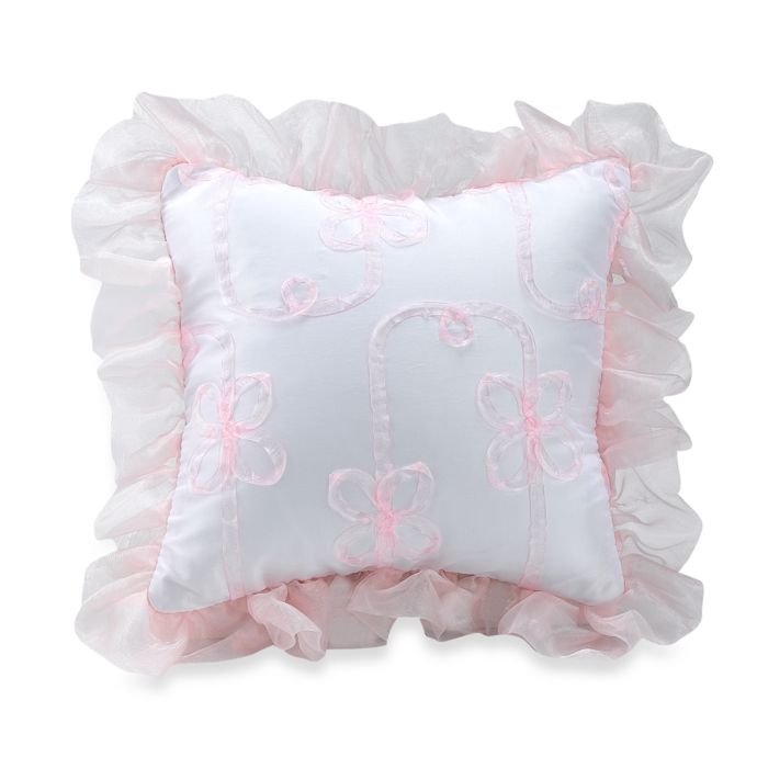 Glenna Jean Little Diva Pink and White Decorative Ruffle ...