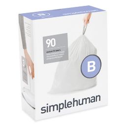 simplehuman® Code B 90-Pack 6-Liter Custom-Fit Liners