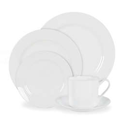 Nevaeh White® by Fitz and Floyd® Grand Rim Dinnerware Collection