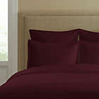 Alternate image 1 for 300-Thread-Count Cotton European Pillow Sham in Burgundy