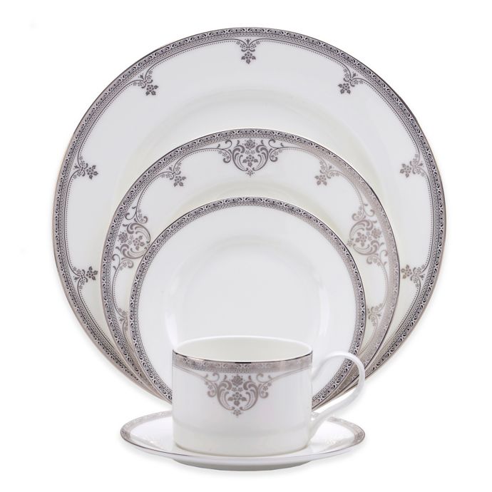 Oneida® Michelangelo Platinum 20Piece Dinnerware Set Bed Bath and