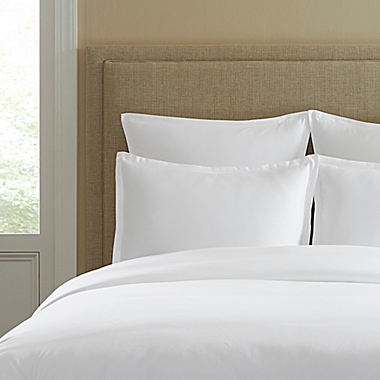 300-Thread-Count Cotton Standard Pillow Sham in White. View a larger version of this product image.