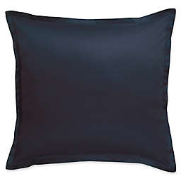 300-Thread-Count Cotton European Pillow Sham in Blue Jean