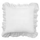Alternate image 0 for Smootheweave&trade; Ruffled Eyelet European Pillow Sham in White
