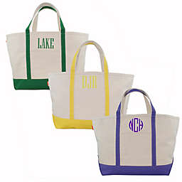 CB Station Personalized  Large Boat Tote