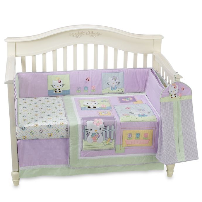 Lambs Ivy Hello Kitty Friends 6 Piece Crib Bedding Set