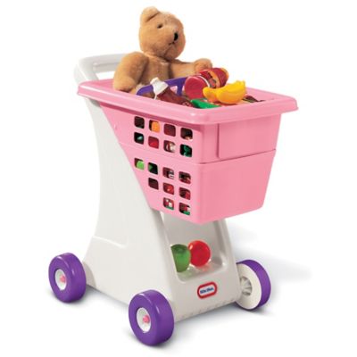 cozy coupe shopping cart pink