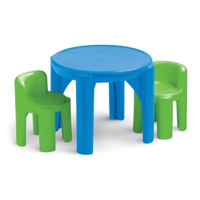 little tikes bright n bold table and chairs set