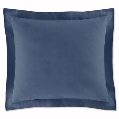 Wrap-Around Wonderskirt European Pillow Sham in Blue