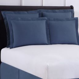 Wrap-Around Wonderskirt Standard Pillow Sham in Blue