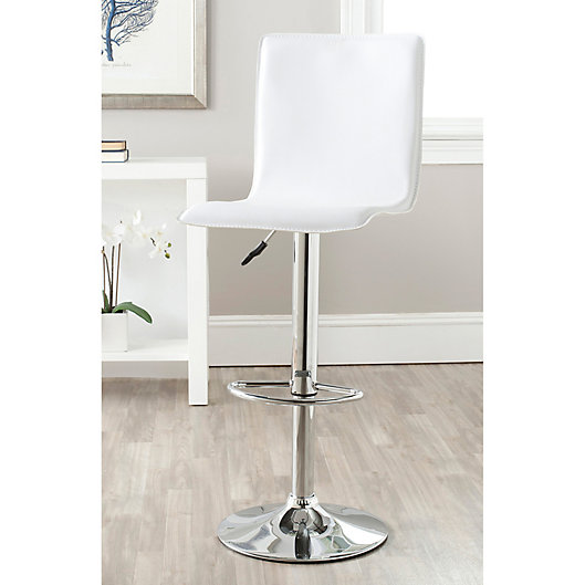 Safavieh Magda Faux Leather Adjustable, Madison Deluxe Bar Stools