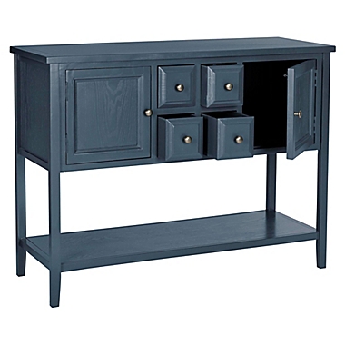 Safavieh Charlotte Sideboard in Teal. View a larger version of this product image.