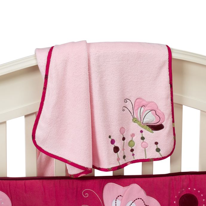 Lambs Ivy Raspberry Swirl Plush Blanket Buybuy Baby