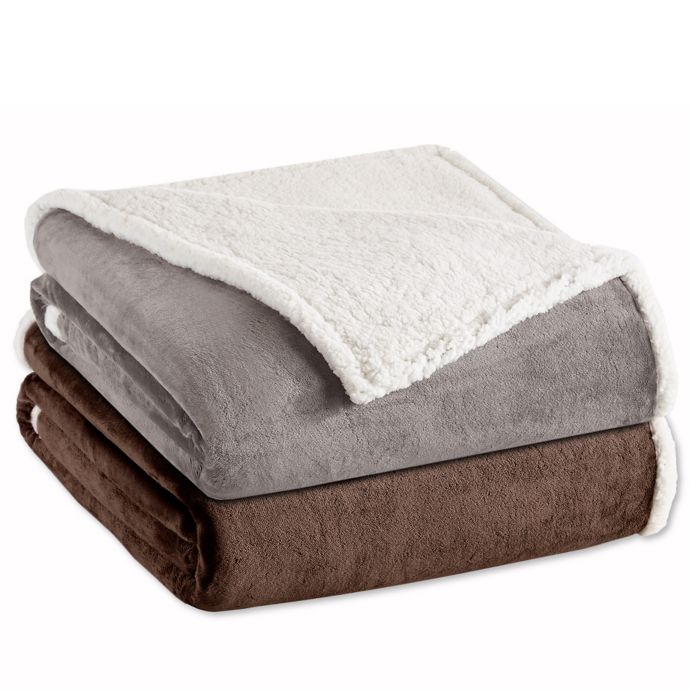 Premier Comfort Microlight Berber Blanket Bed Bath and Beyond Canada