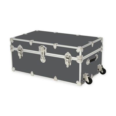 Rhino Trunk and Case&trade; Large Rhino Armor Trunk with Removable Wheels in Slate