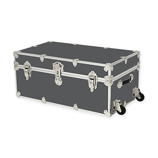 Alternate image 1 for Rhino Trunk and Case™ Large Rhino Armor Trunk with Removable Wheels