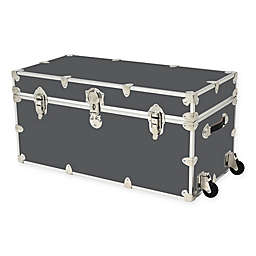 Rhino Trunk and Case™ XXL Rhino Armor Trunk with Removable Wheels in Slate