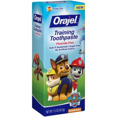 Orajel&trade; 1.5 oz. Paw Patrol Training Toothpaste in Fruity Fun