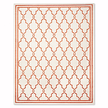 Safavieh Amherst Quake 8-Foot x 10-Foot Indoor/Outdoor Rug in Beige. View a larger version of this product image.