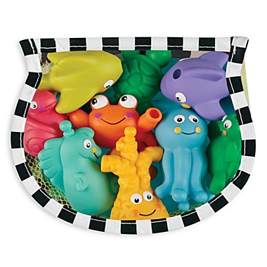Sassy&reg; Snap & Squirt Sea Creatures. View a larger version of this product image.