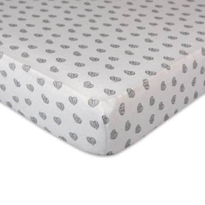 heart crib bedding