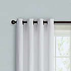 Alternate image 1 for Wamsutta&reg; Montville 84-Inch Grommet Light Filtering Curtain Panel in Bright White (Single)