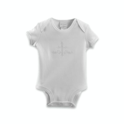 all white infant outfit