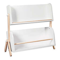 Babyletto Tally Bookshelf in White/Washed Natural