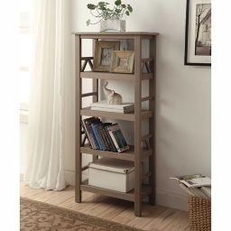 Bookcases Bookshelves Wood Metal Bookcases Bed Bath Beyond