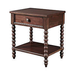 Madison Park Signature Beckett Nightstand in Morocco Brown