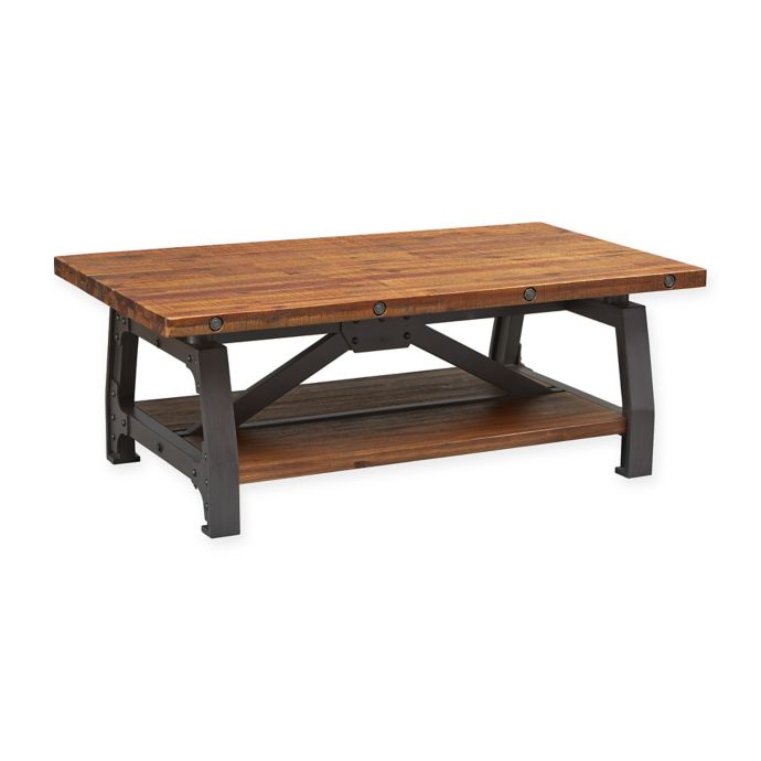 INK+IVY Lancaster Coffee Table in Amber/Graphite Bed Bath & Beyond