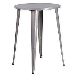 Flash Furniture 30-Inch Round Metal Cafe Table