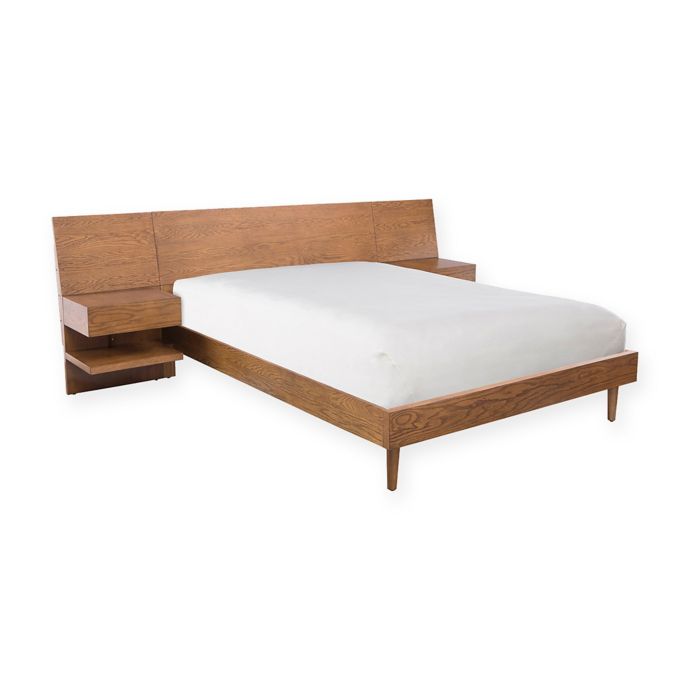 Platform Bed With Nightstands Attached Complete your perfect bedroom with a nightstand that's