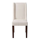 Alternate image 3 for Madison Park Brody Wing Dining Chairs in Cream (Set of 2)