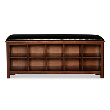 Anne Storage Bench in Walnut. View a larger version of this product image.