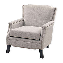 Madison Park Jacques Accent Chair in Grey