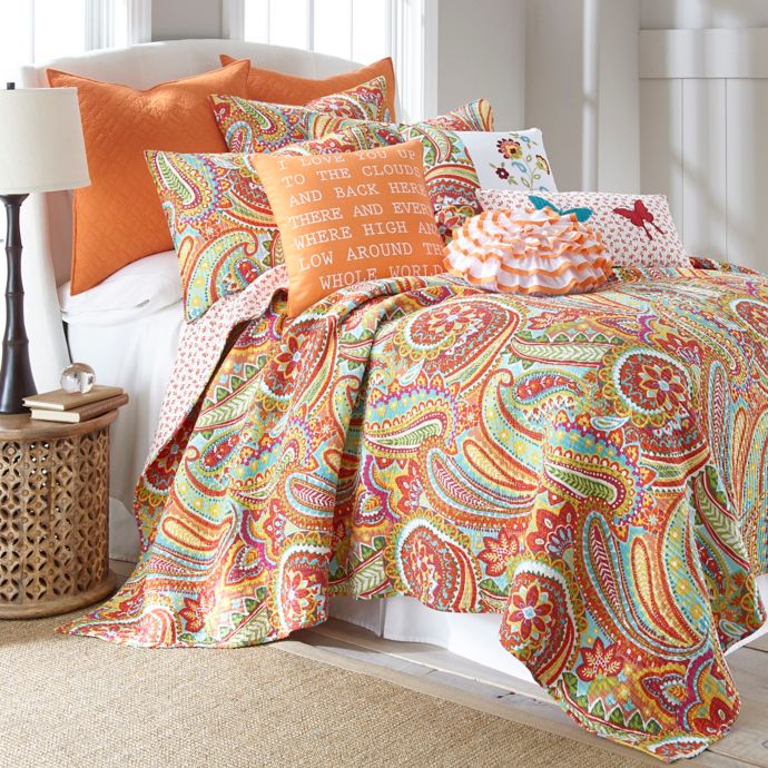 Levtex Home Sara 3Piece Reversible Quilt Set Bed Bath and Beyond Canada