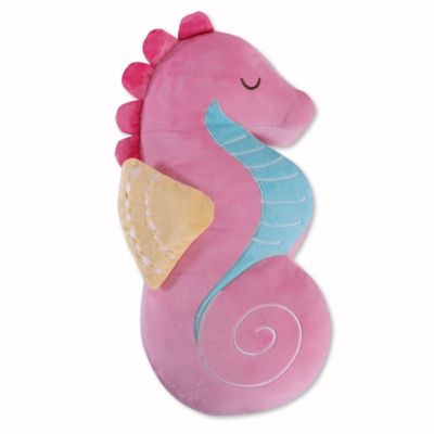 Levtex Home Joelle Seahorse Shape Throw Pillow in Pink