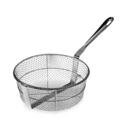 All-Clad Stainless Steel Gourmet Accessories 6-Quart Wire Mesh Fry Basket