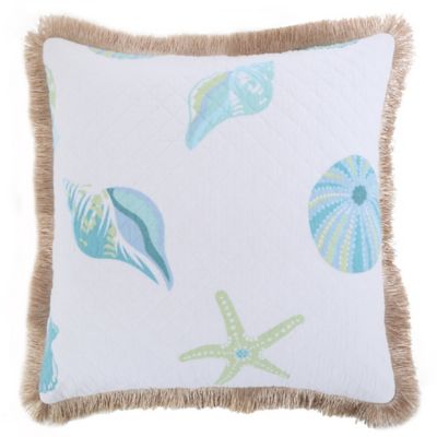 Levtex Home Southport Quilted Shell Throw Pillow with Fringe