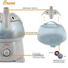 Alternate image 5 for Crane Adorable Elephant Ultrasonic Humidifier