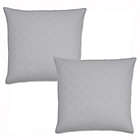 Alternate image 0 for Levtex Home Salerno European Pillow Shams in Light Grey (Set of 2)